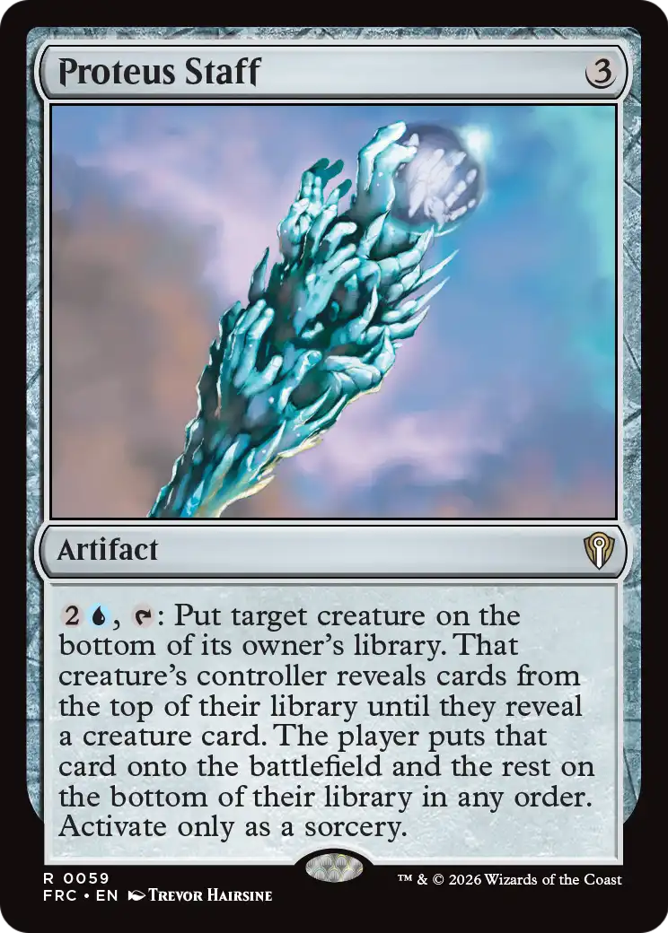 Proteus Staff [Reality Fracture Commander] | The Time Vault CA