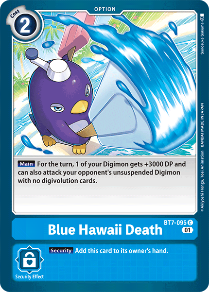 Blue Hawaii Death [BT7-095] [Next Adventure] | The Time Vault CA