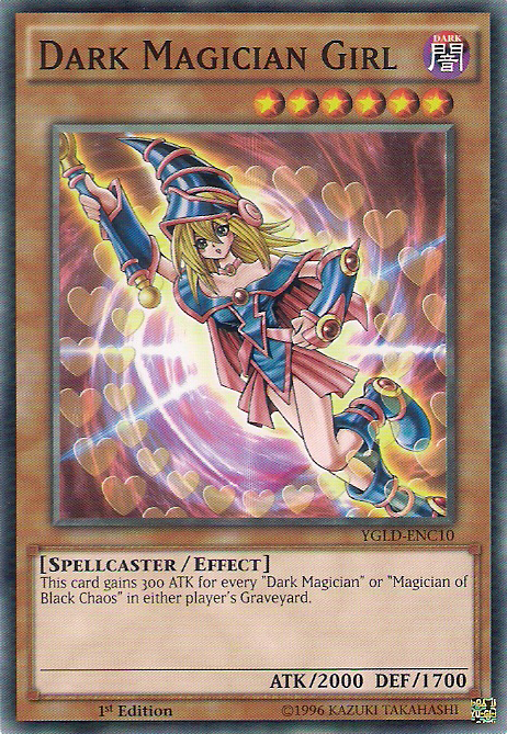Dark Magician Girl [YGLD-ENC10] Common | The Time Vault CA