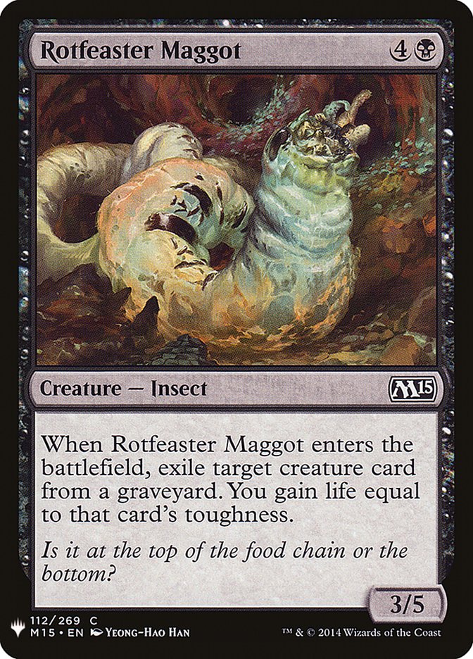 Rotfeaster Maggot [Mystery Booster] | The Time Vault CA