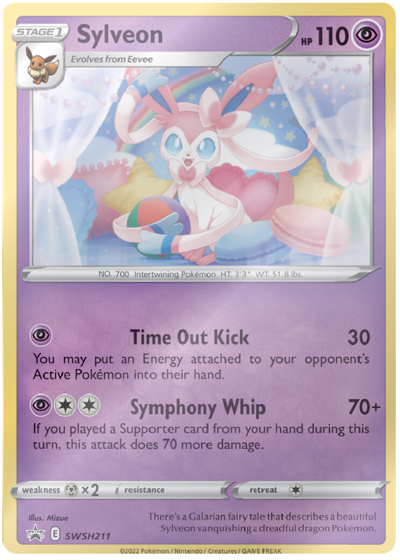 Sylveon (SWSH211) [Sword & Shield: Black Star Promos] | The Time Vault CA