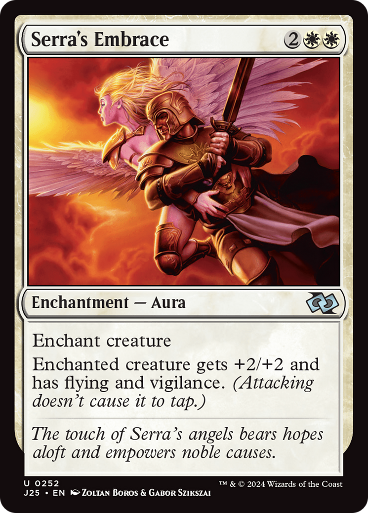Serra's Embrace [Foundations Jumpstart] | The Time Vault CA