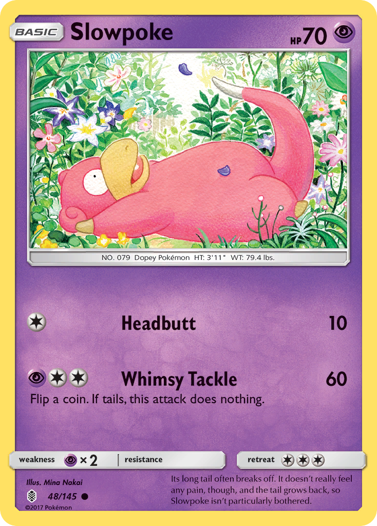 Slowpoke (48/145) [Sun & Moon: Guardians Rising] | The Time Vault CA
