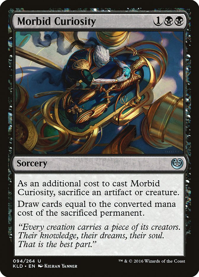 Morbid Curiosity [Kaladesh] | The Time Vault CA