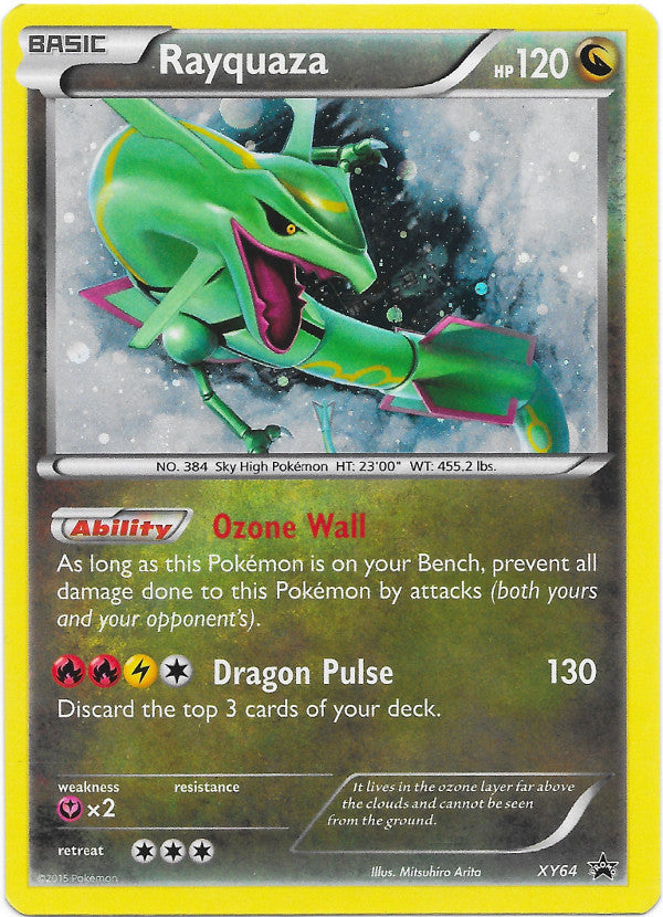 Rayquaza (XY64) (Jumbo Card) [XY: Black Star Promos] | The Time Vault CA