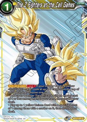 The Z Fighters at the Cell Games (BT17-107) [Ultimate Squad] | The Time Vault CA