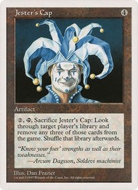 Jester's Cap (Oversized) [Oversize Cards] | The Time Vault CA