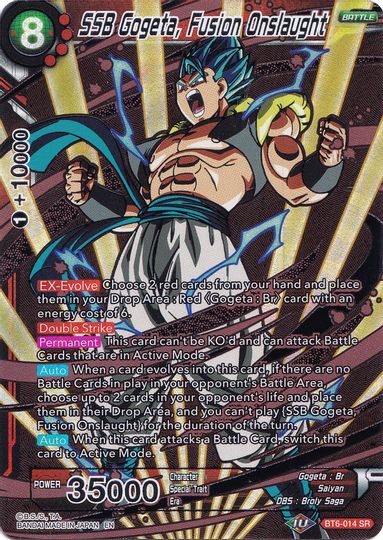 SSB Gogeta, Fusion Onslaught (Collector's Selection Vol. 1) (BT6-014) [Promotion Cards] | The Time Vault CA