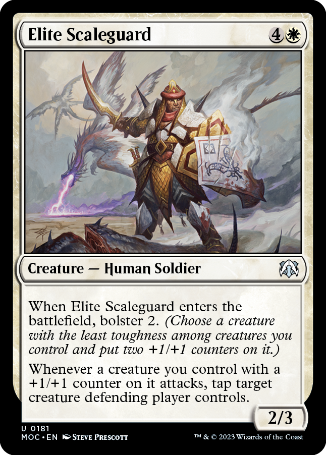 Elite Scaleguard [March of the Machine Commander] | The Time Vault CA