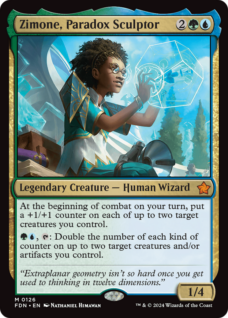 Zimone, Paradox Sculptor [Foundations] | The Time Vault CA