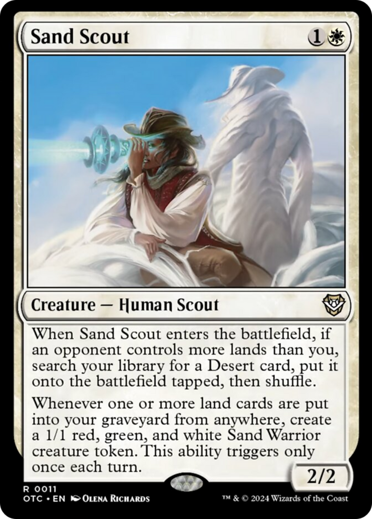 Sand Scout [Outlaws of Thunder Junction Commander] | The Time Vault CA