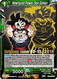 Newfound Power Son Gohan (Origins 2019) (BT4-048_PR) [Tournament Promotion Cards] | The Time Vault CA