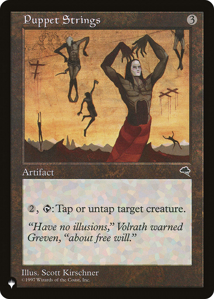 Puppet Strings [The List] | The Time Vault CA