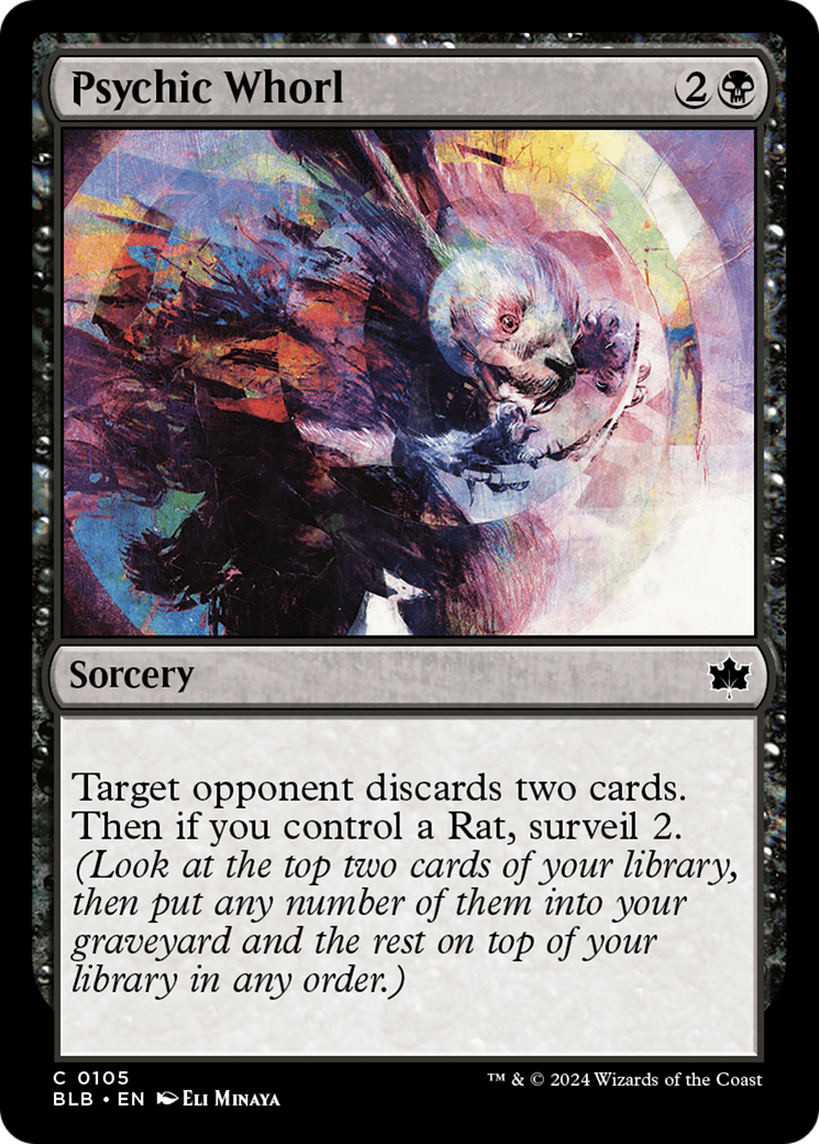 Psychic Whorl [Bloomburrow] | The Time Vault CA