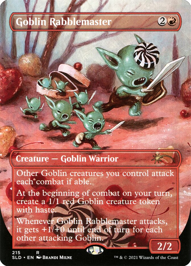 Goblin Rabblemaster [Secret Lair Drop Series] | The Time Vault CA