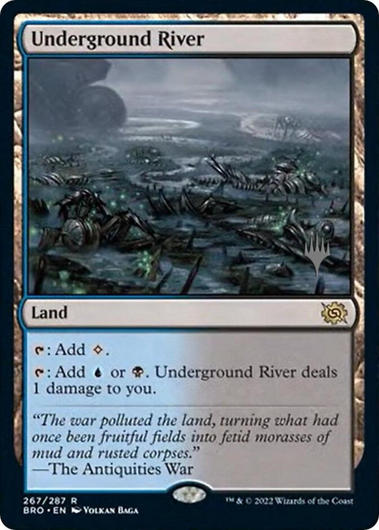 Underground River (Promo Pack) [The Brothers' War Promos] | The Time Vault CA