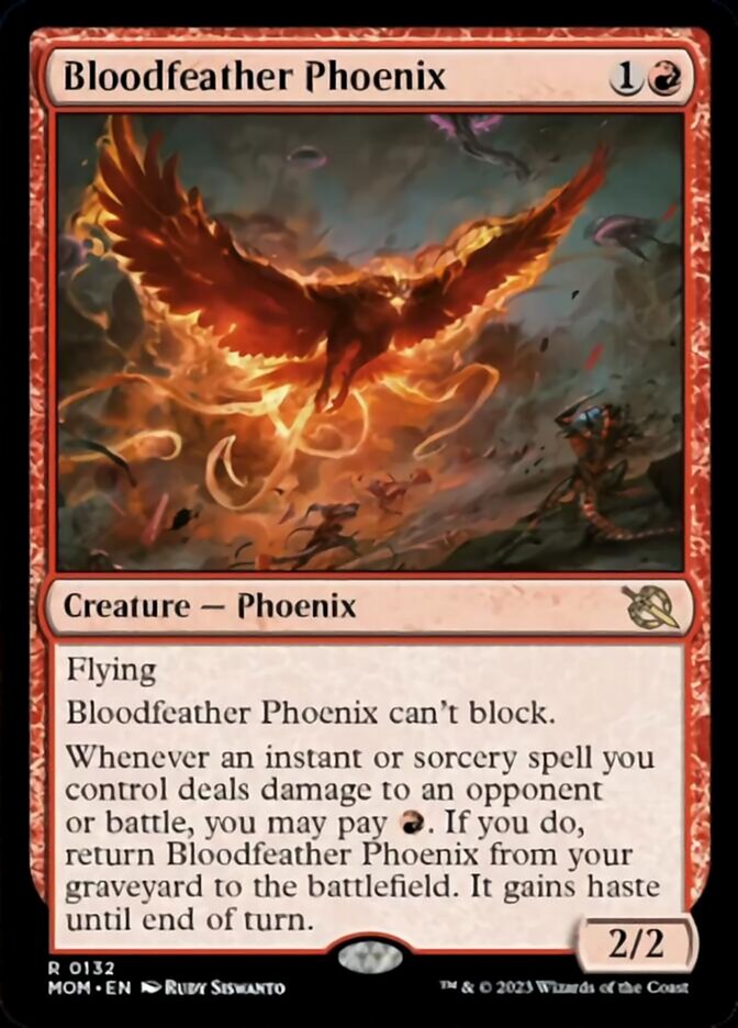 Bloodfeather Phoenix [March of the Machine] | The Time Vault CA