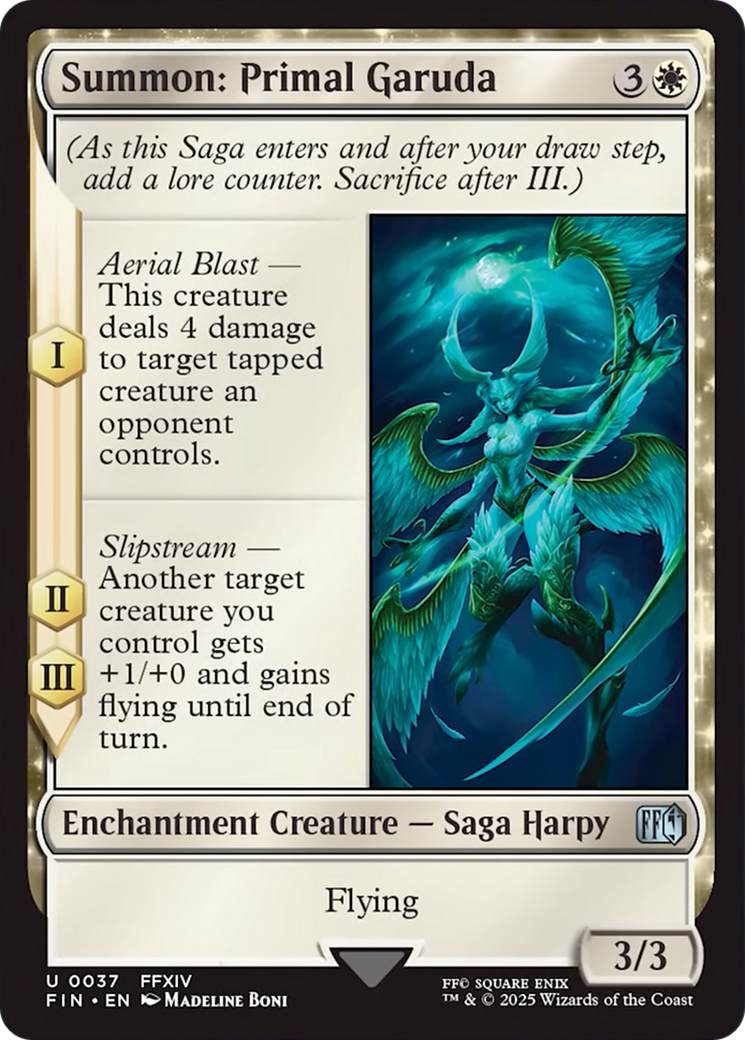 Summon: Primal Garuda [FINAL FANTASY] | The Time Vault CA