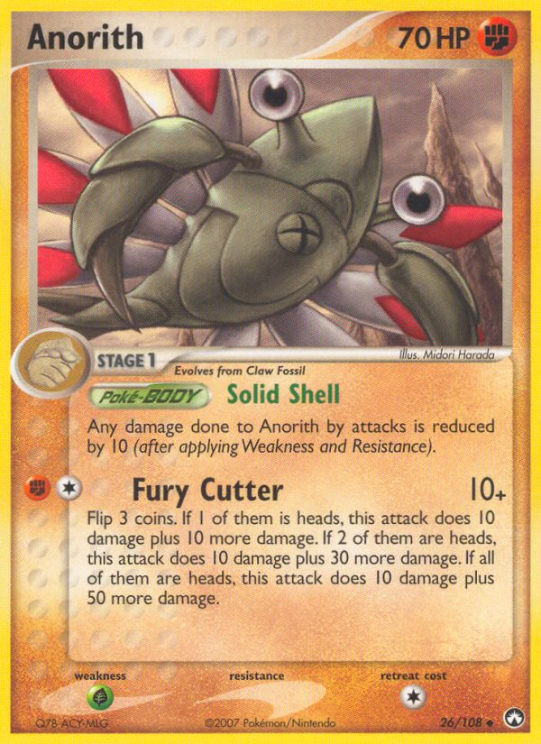 Anorith (26/108) [EX: Power Keepers] | The Time Vault CA