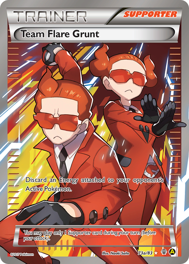 Team Flare Grunt (73a/83) [Alternate Art Promos] | The Time Vault CA