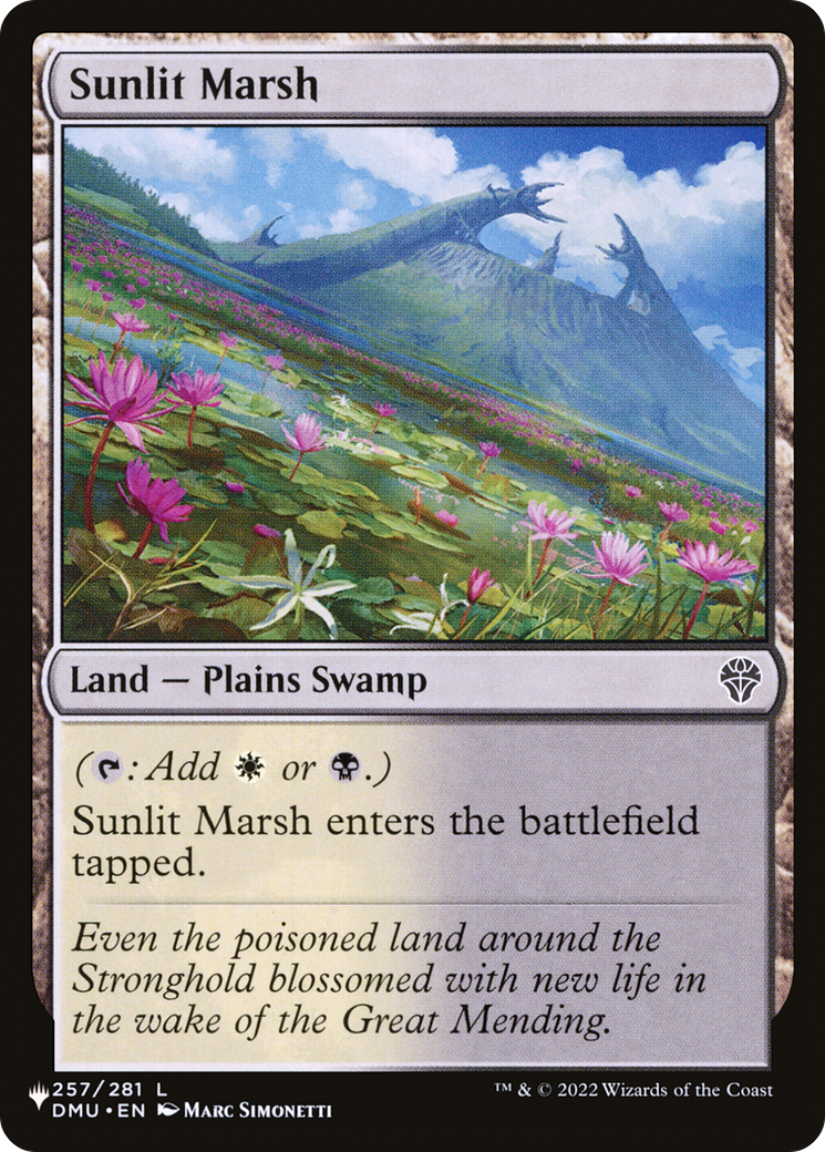 Sunlit Marsh [The List] | The Time Vault CA