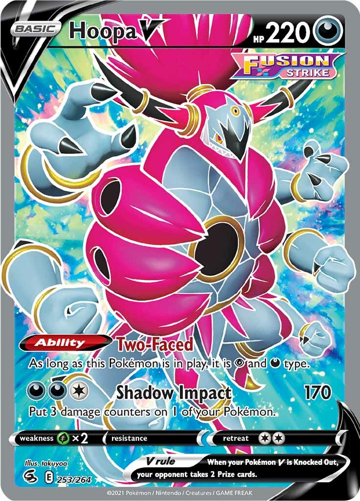 Hoopa V (253/264) [Sword & Shield: Fusion Strike] | The Time Vault CA