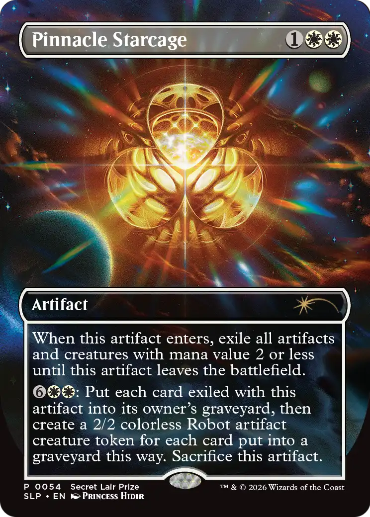 Pinnacle Starcage [Secret Lair Showdown] | The Time Vault CA