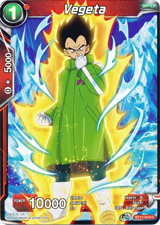 Vegeta (BT11-010) [Vermilion Bloodline] | The Time Vault CA