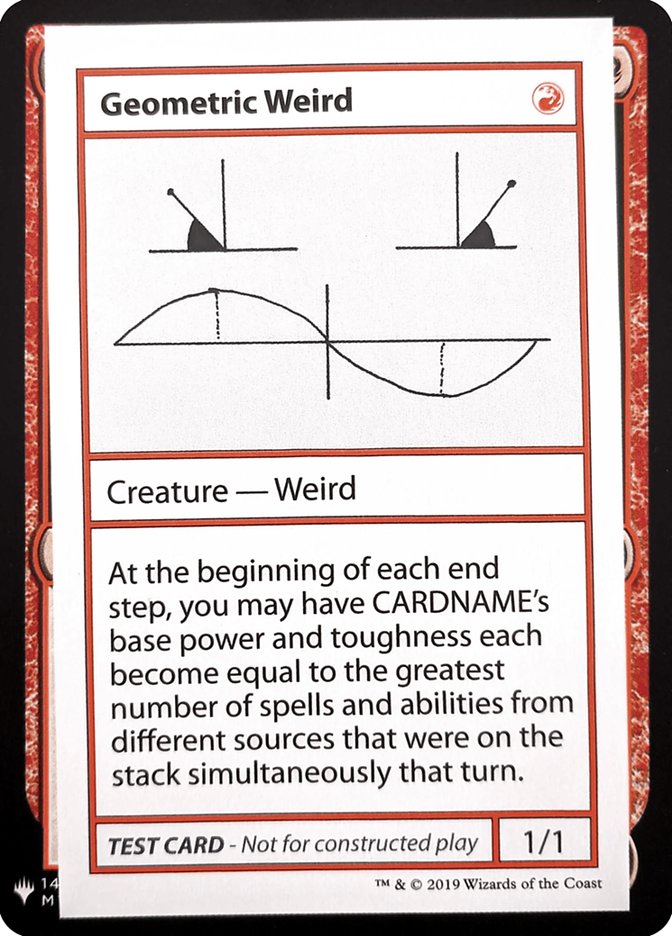 Geometric Weird [Mystery Booster Playtest Cards] | The Time Vault CA