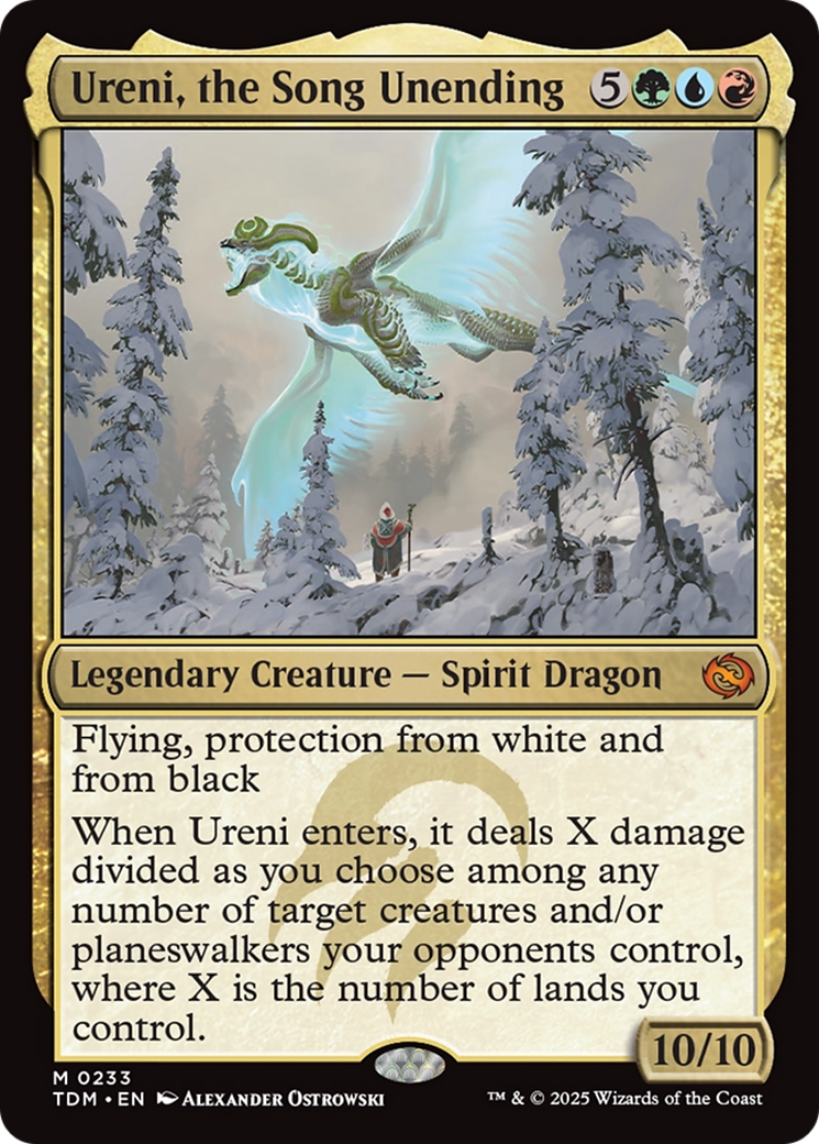Ureni, the Song Unending [Tarkir: Dragonstorm] | The Time Vault CA
