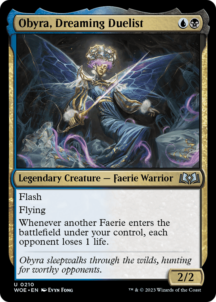 Obyra, Dreaming Duelist [Wilds of Eldraine] | The Time Vault CA