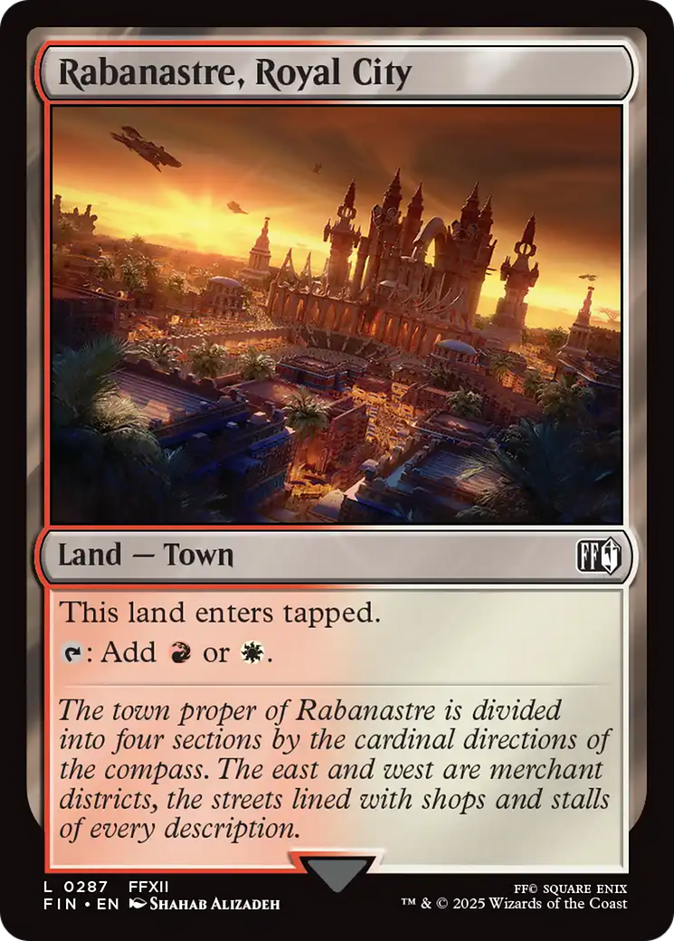 Rabanastre, Royal City [FINAL FANTASY] | The Time Vault CA