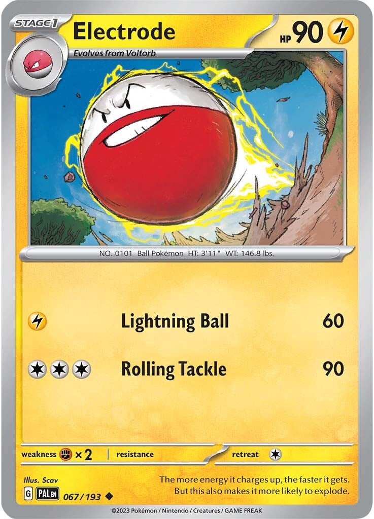 Electrode (067/193) [Scarlet & Violet: Paldea Evolved] | The Time Vault CA