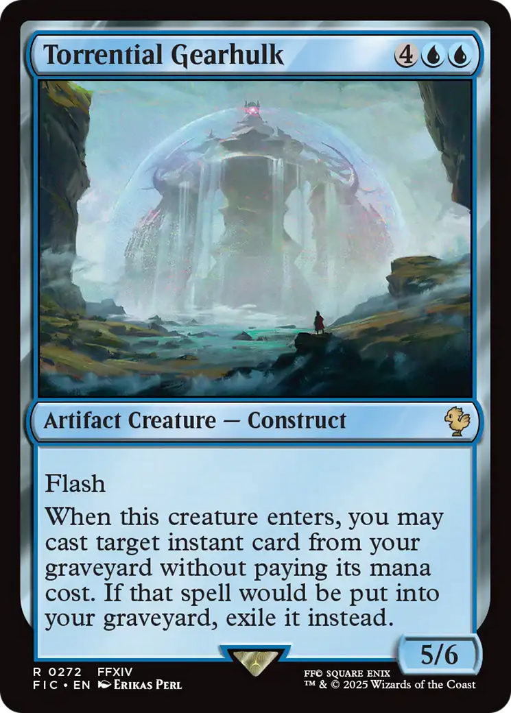 Torrential Gearhulk [FINAL FANTASY Commander] | The Time Vault CA