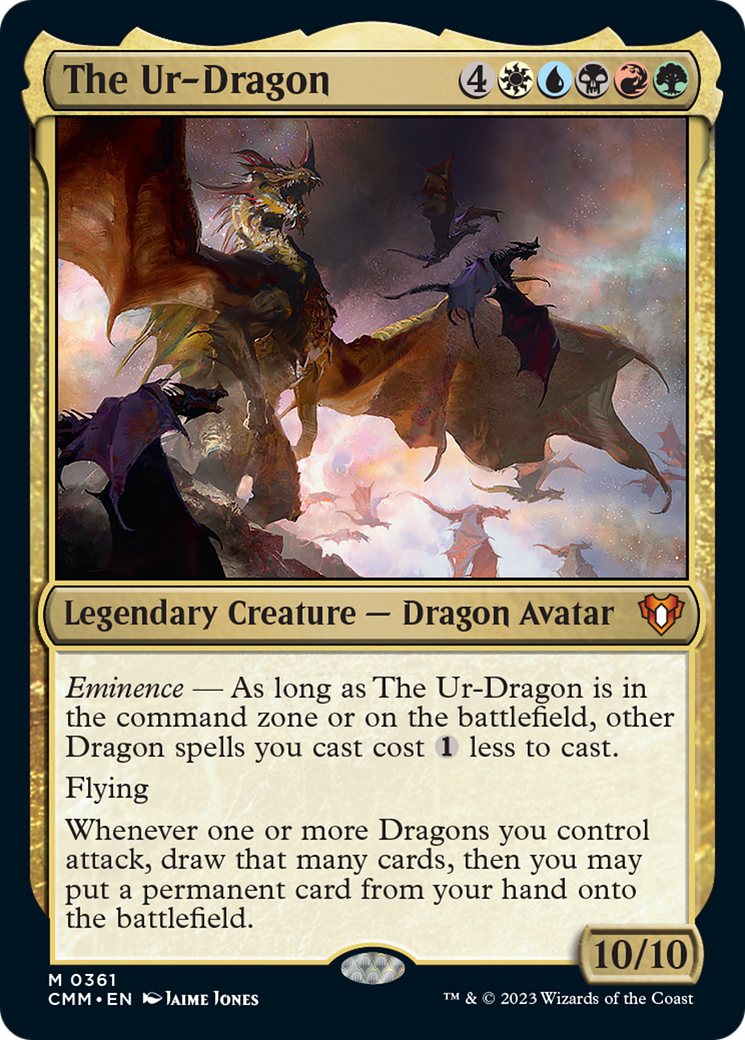 The Ur-Dragon [Commander Masters] | The Time Vault CA