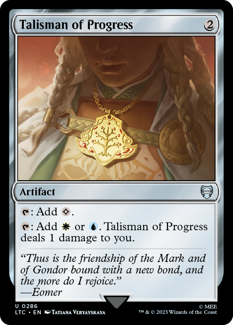 Talisman of Progress [The Lord of the Rings: Tales of Middle-Earth Commander] | The Time Vault CA