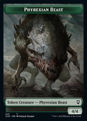 Phyrexian Beast // Wurm Double-Sided Token [Commander Legends: Battle for Baldur's Gate Tokens] | The Time Vault CA