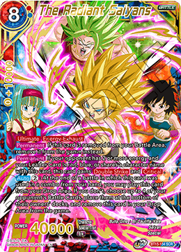The Radiant Saiyans (BT15-154) [Saiyan Showdown] | The Time Vault CA