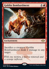 Goblin Bombardment (Foil Etched) [Modern Horizons 2] | The Time Vault CA