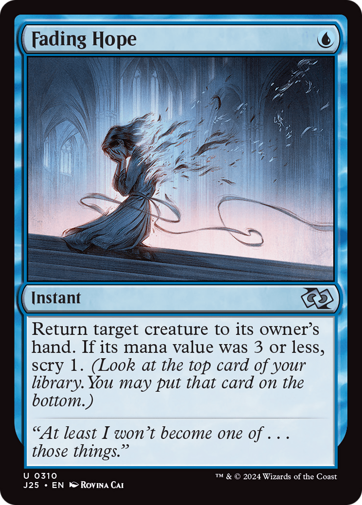 Fading Hope [Foundations Jumpstart] | The Time Vault CA
