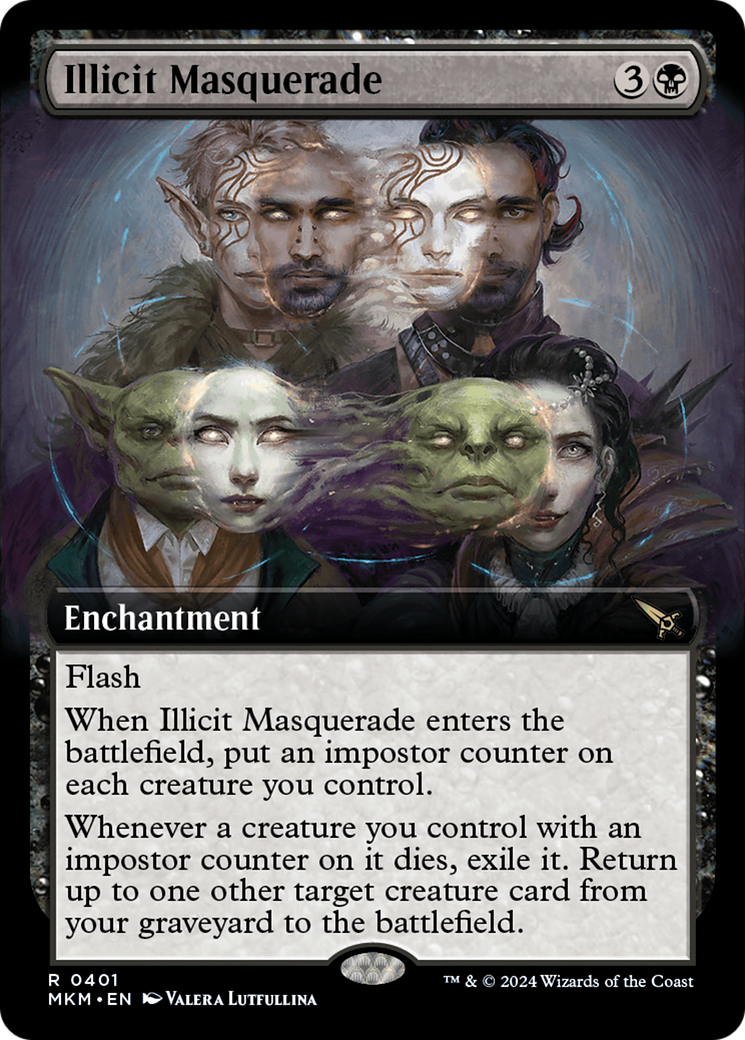 Illicit Masquerade (Extended Art) [Murders at Karlov Manor] | The Time Vault CA