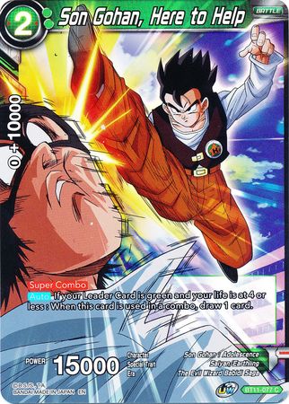 Son Gohan, Here to Help (BT11-077) [Vermilion Bloodline 2nd Edition] | The Time Vault CA