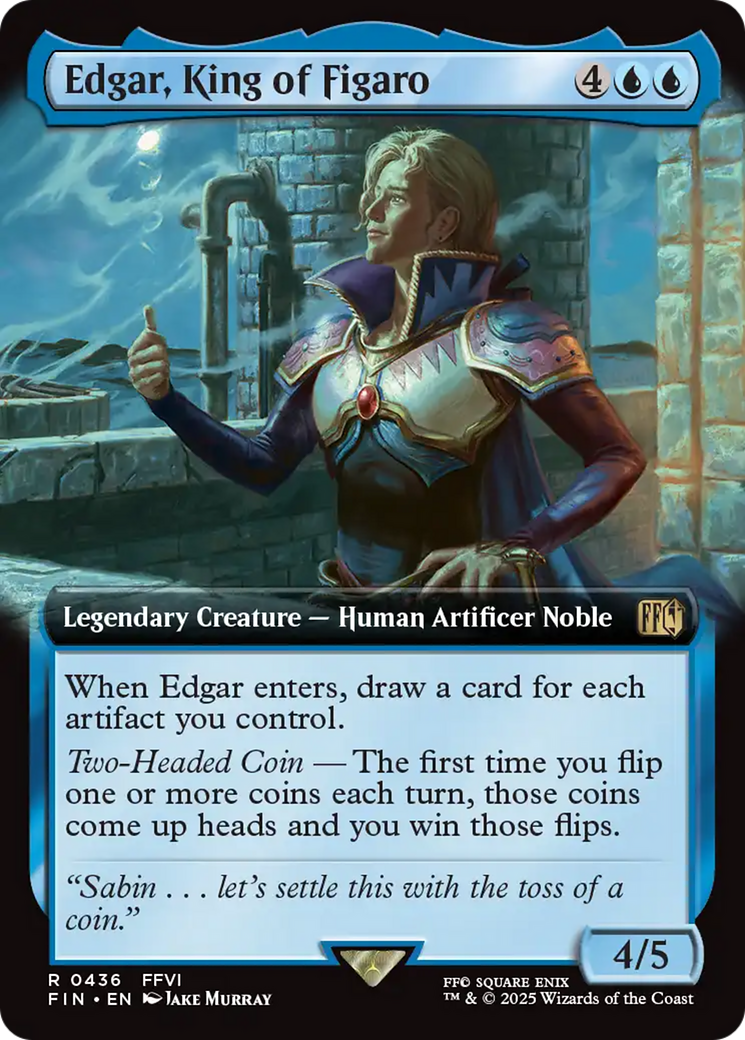Edgar, King of Figaro (Extended Art) [FINAL FANTASY] | The Time Vault CA
