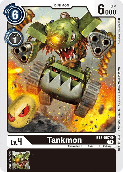 Tankmon [BT3-067] (Tamer Party Vol. 4) [Release Special Booster Promos] | The Time Vault CA