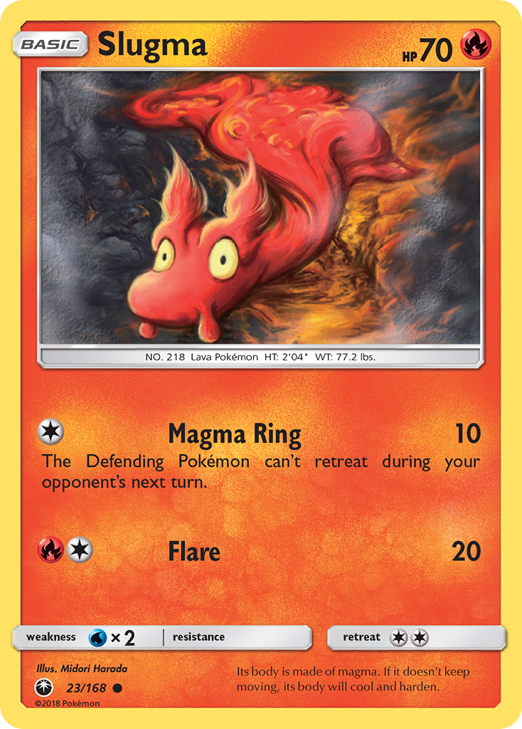 Slugma (23/168) [Sun & Moon: Celestial Storm] | The Time Vault CA