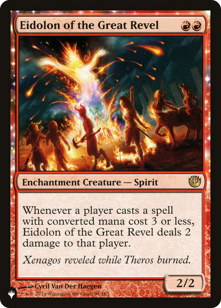Eidolon of the Great Revel [The List] | The Time Vault CA