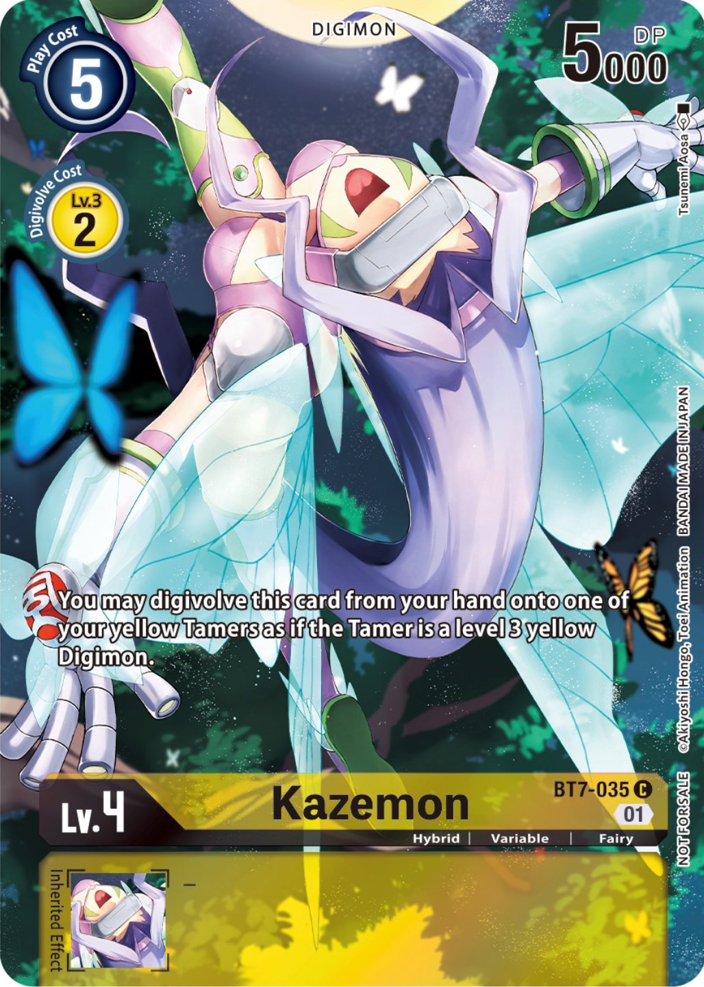 Kazemon [BT7-035] (2nd Anniversary Frontier Card) [Next Adventure Promos] | The Time Vault CA