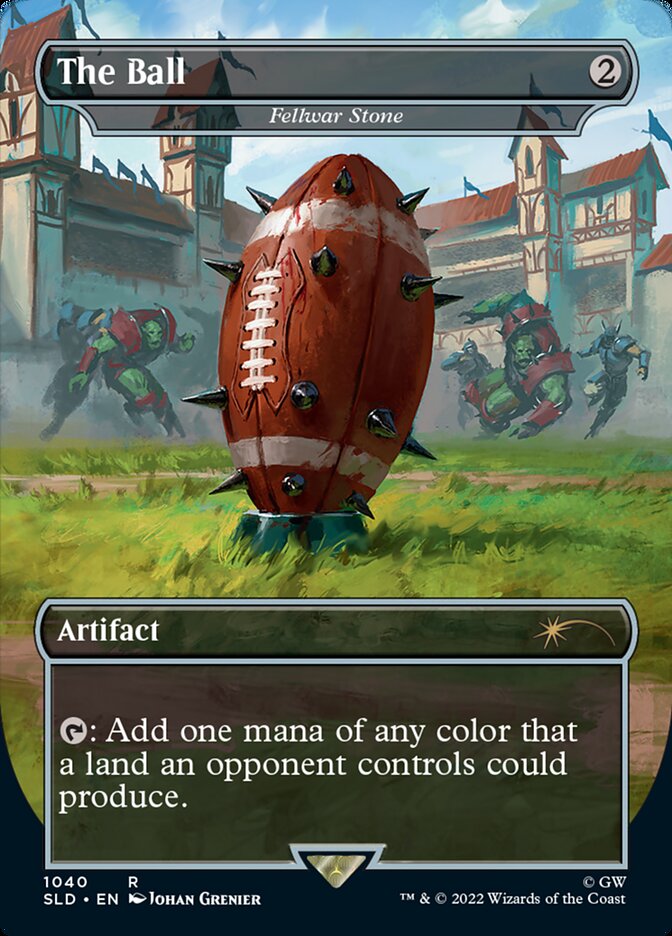 The Ball - Fellwar Stone (Borderless) [Secret Lair Drop Series] | The Time Vault CA