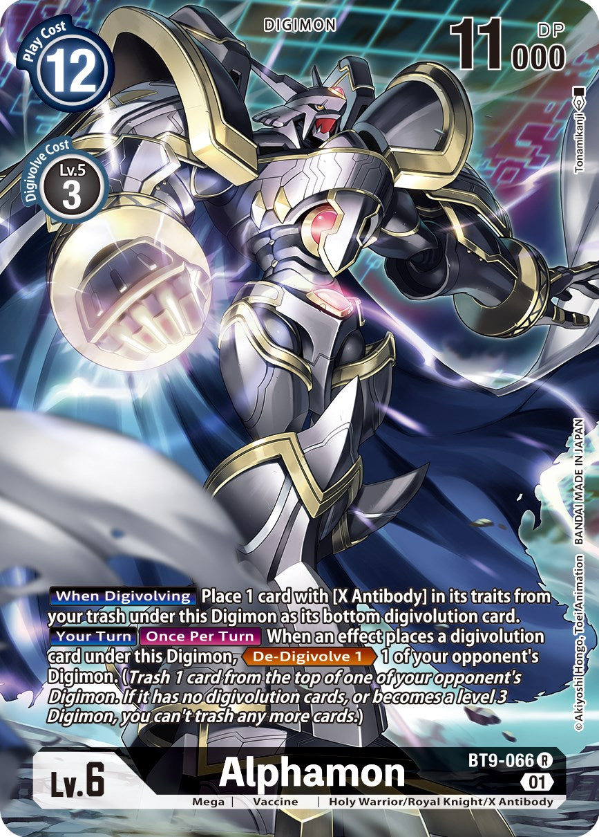 Alphamon [BT9-066] (Alternate Art) [X Record] | The Time Vault CA