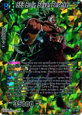 SS3 Broly, Saiyan Berserker (BT7-127) [Assault of the Saiyans] | The Time Vault CA